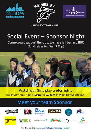 Social Night - Friday 24 of May.